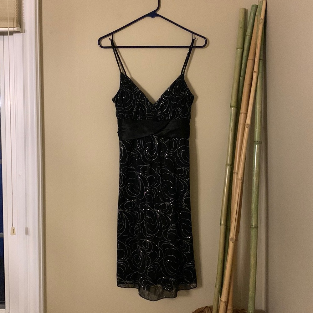 Sparkly Black Dress New Years Eve Dress